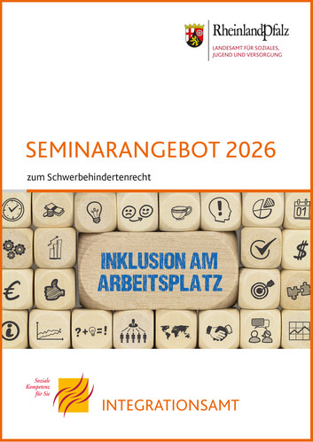 Seminarangebot - Deckblatt der Broschüre des Integrationsamtes Seminarangebot - Deckblatt der Broschüre des Integrationsamtes