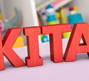 Schriftzug Kita