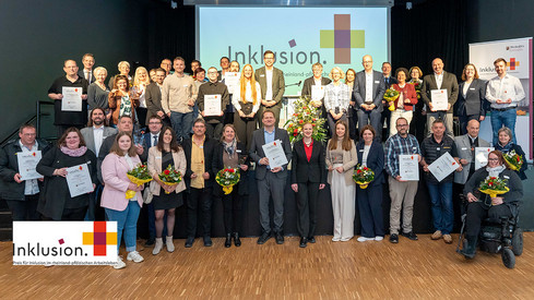 Bewerbungsrunde für den Landespreis Inklusion.Plus 2026 startet Bewerbungsrunde für den Landespreis Inklusion.Plus 2026 startet