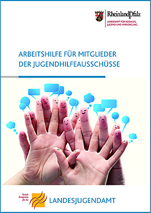 Arbeitshilfe für Mitglieder der Jugendhilfeausschüsse - Deckblatt der Broschüre