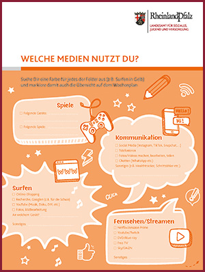 Deckblatt Medientagebuch